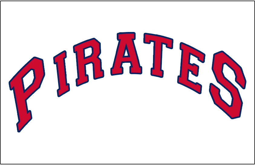 Pittsburgh Pirates 1942-1946 Jersey Logo fabric transfer version 2